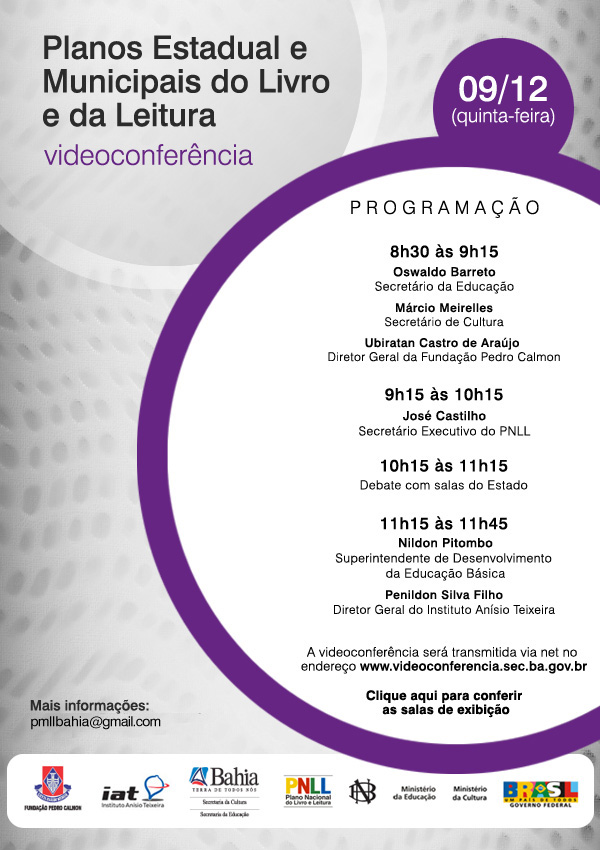 Planos Estadual e Municipais do Livro e da Leitura