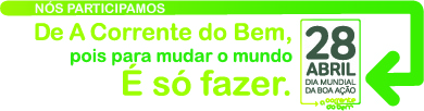 28/04 – Dia mundial da boa&nbsp;ação