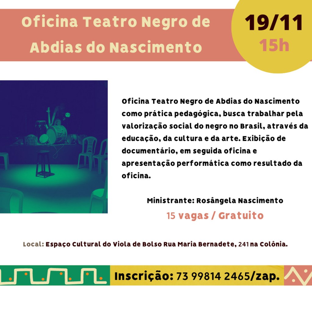 O Teatro do&nbsp;Negro