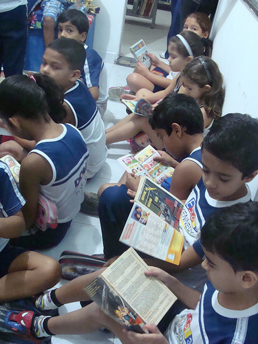 Encontro com a&nbsp;Gibiteca