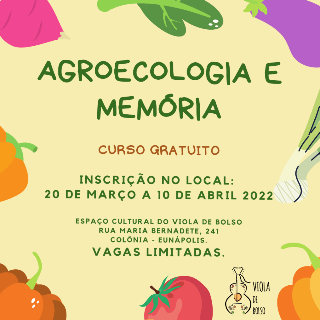 Curso Agroecologia e&nbsp;Memória