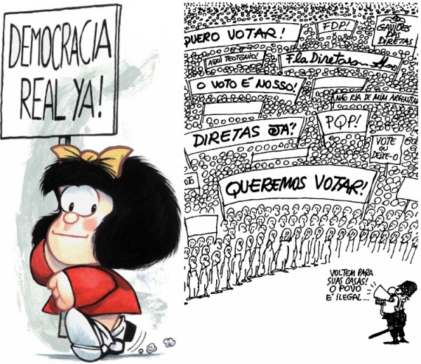 À mesa com Henfil e&nbsp;Quino