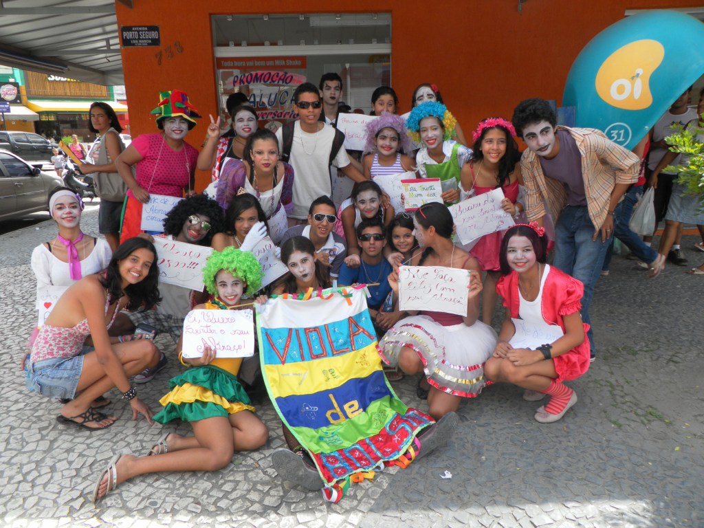 Teatro do Ponto de Cultura na&nbsp;rua