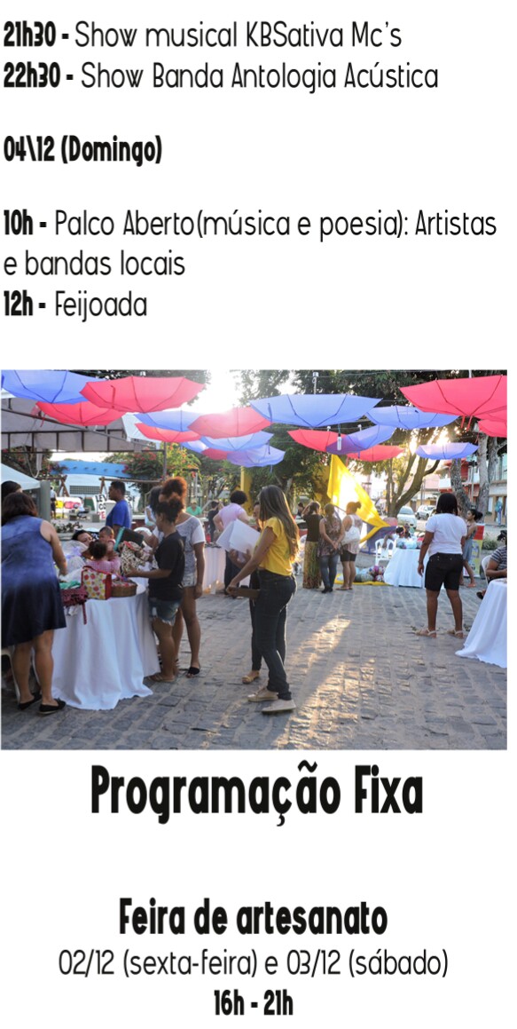 FEIRA NO PONTO! Sábado, 6 de maio/17
