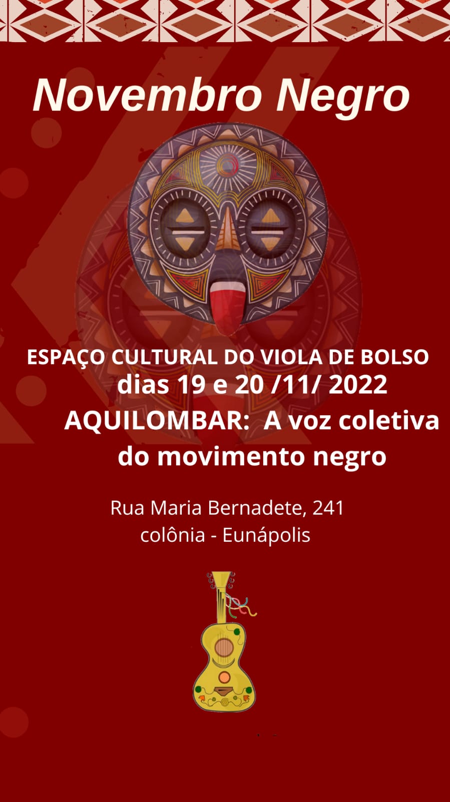 NOVEMBRO NEGRO EM&nbsp;EUNÁPOLIS