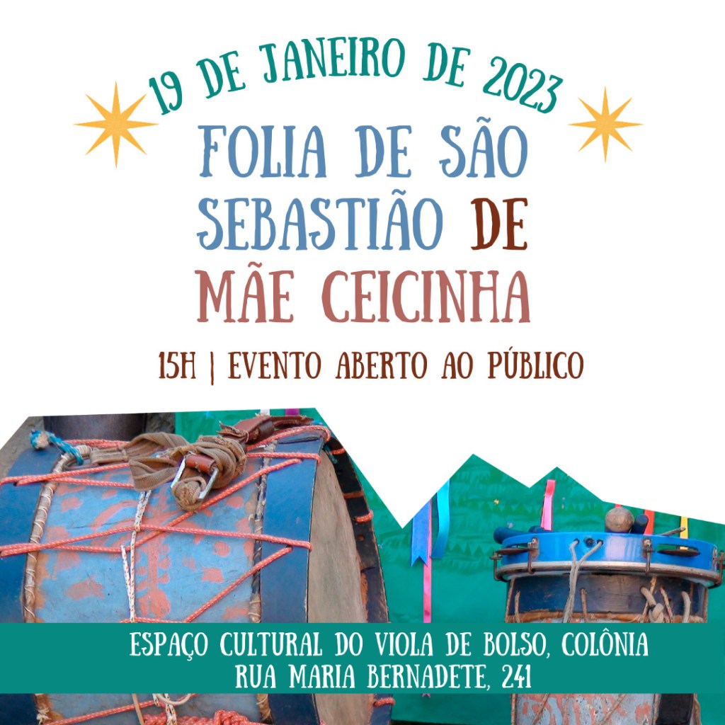 FOLIA DE SÃO SEBASTIÃO NO VIOLA DE BOLSO