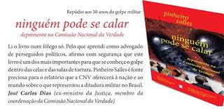 Lançamento do livro “Ninguém pode se calar”