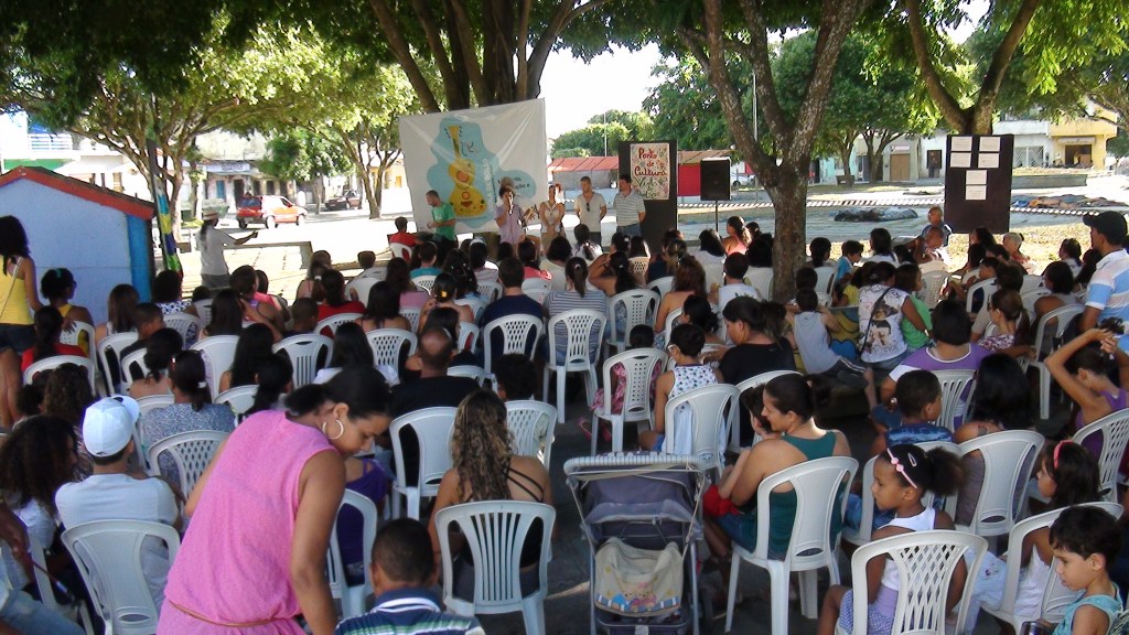 Ponto de Cultura realiza Aula inaugural na&nbsp;praça