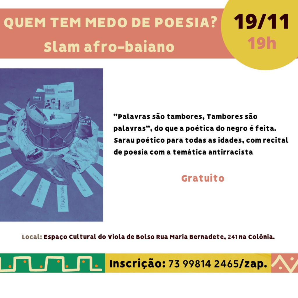 QUEM TEM MEDO DE&nbsp;POESIA