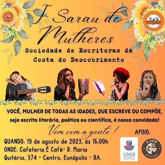 ESCRITORAS REALIZAM SARAU&nbsp;POÉTICO