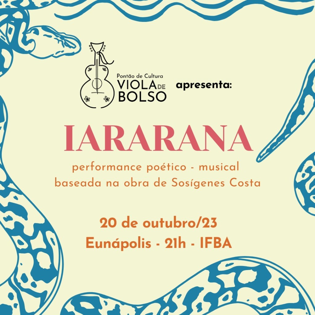 VIOLA DE BOLSO APRESENTA&nbsp;IARARANA